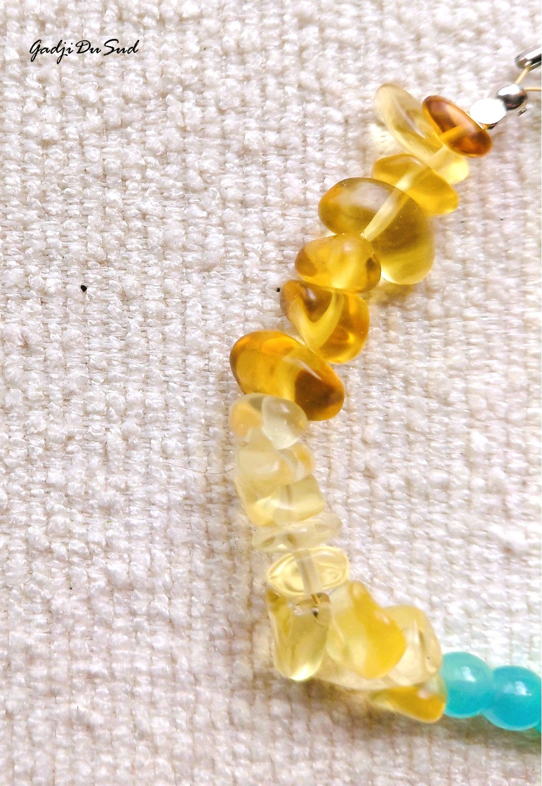 Bracelet - L - Gadji Du Sud® "CITRINADE"2