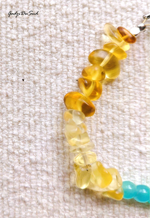Bracelet - L - Gadji Du Sud® "CITRINADE"2