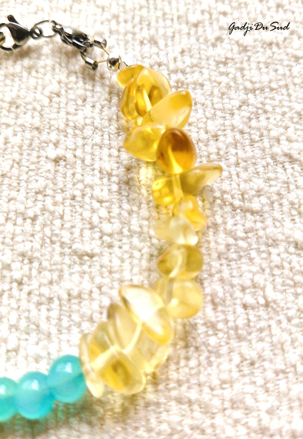 Bracelet - L - Gadji Du Sud® "CITRINADE"3