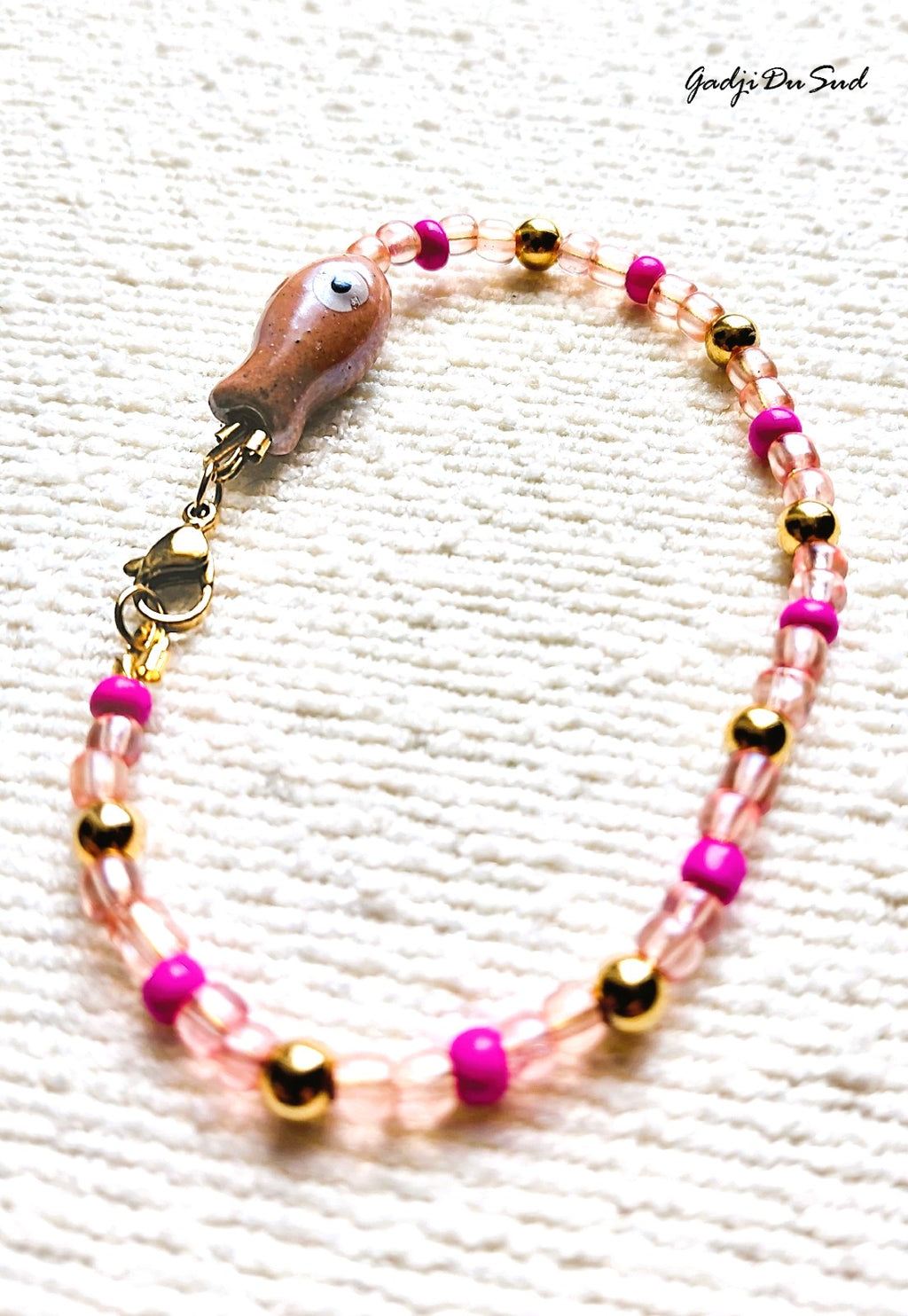 Bracelet - L - Gadji Du Sud® "MER ROUGE"2