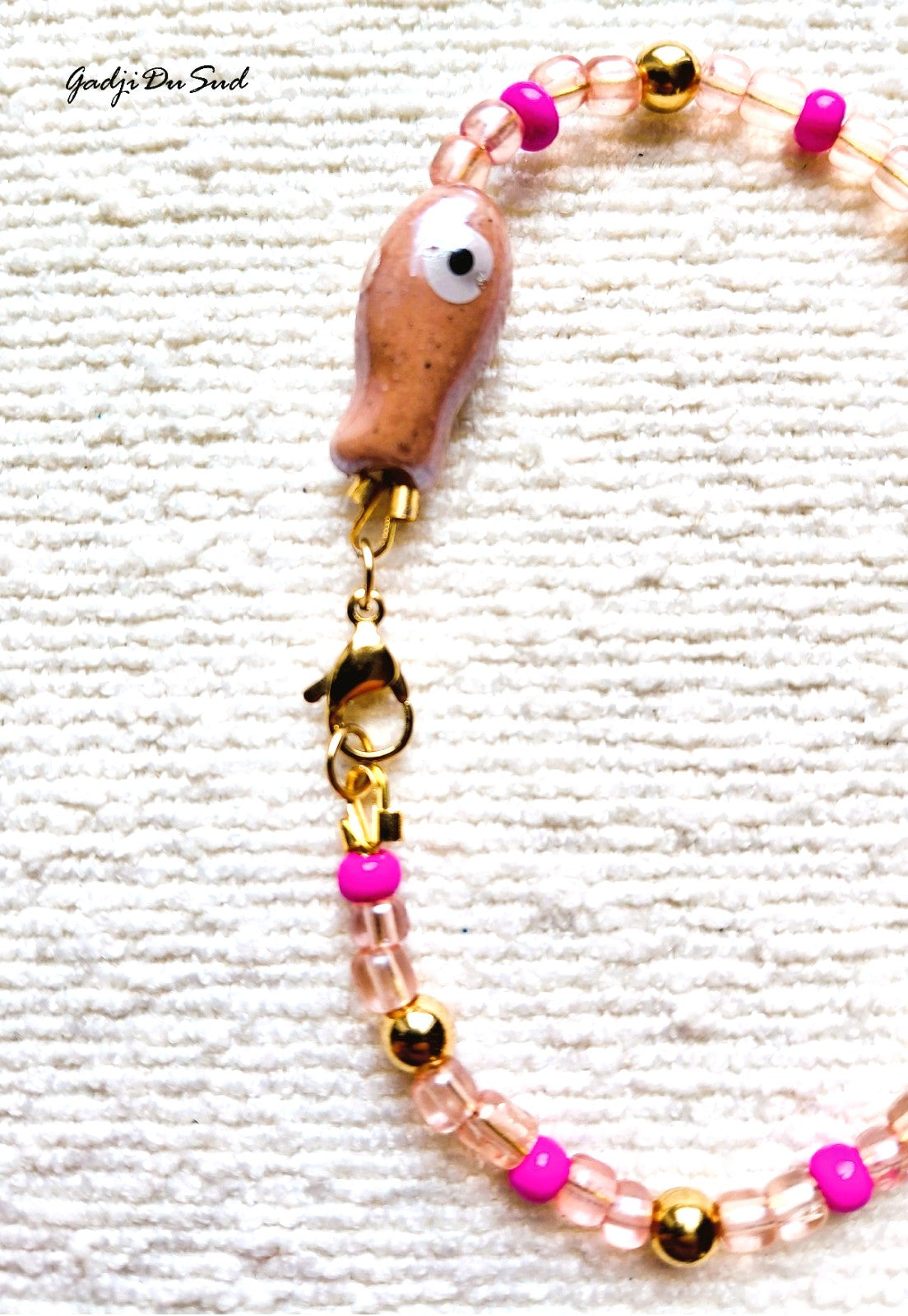 Bracelet - L - Gadji Du Sud® "MER ROUGE"3