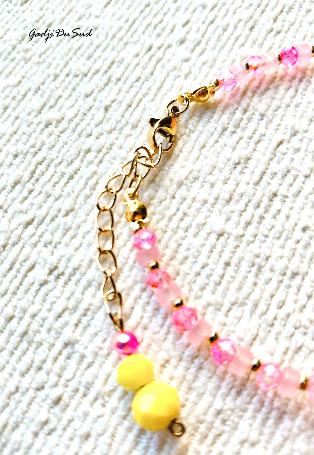 Bracelet - L - Gadji Du Sud® "PERLES DE ROSEE"3