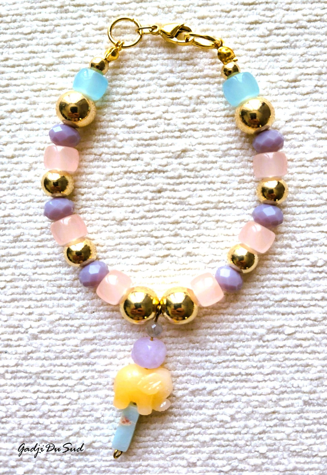 Bracelet - M - Gadji Du Sud® "DRAGEES ACIDULEES"