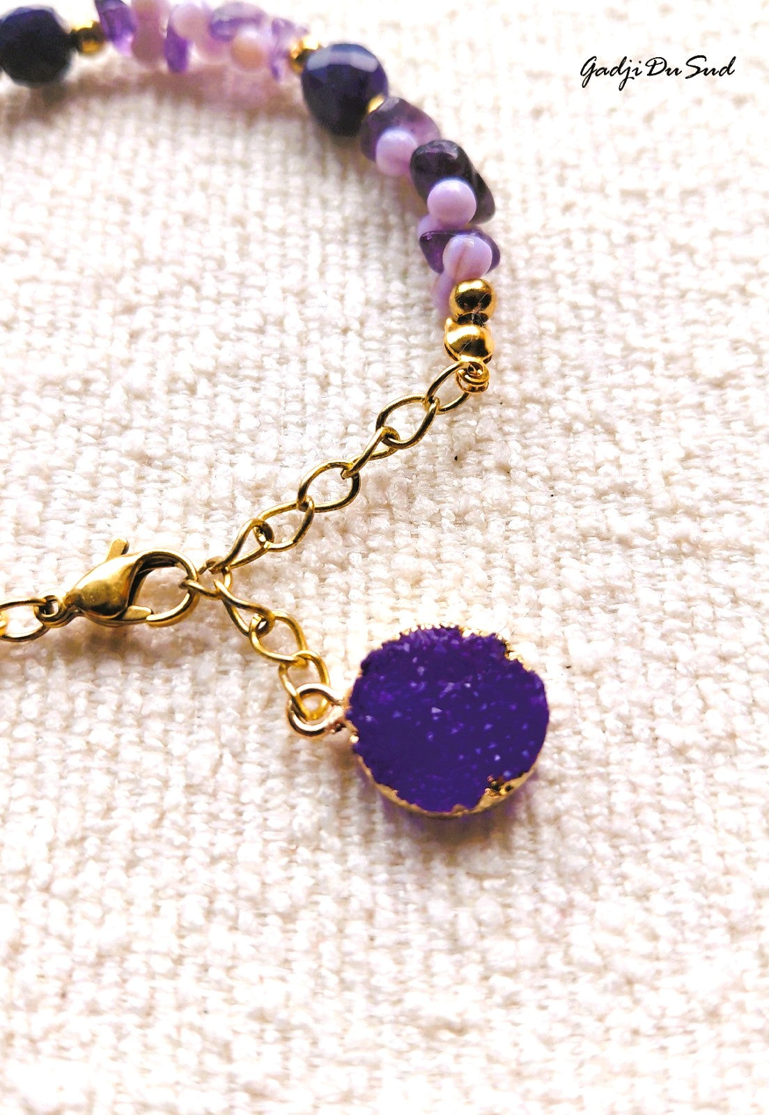 Bracelet Gadji Du Sud® "CHAMPS DE LAVANDE"2