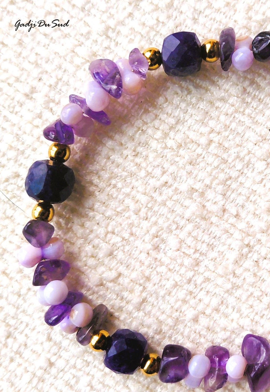 Bracelet Gadji Du Sud® "CHAMPS DE LAVANDE"3