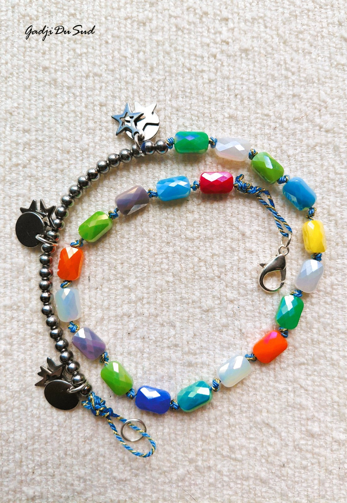 Bracelet Gadji Du Sud® "ECAILLES DE SIRENE"2