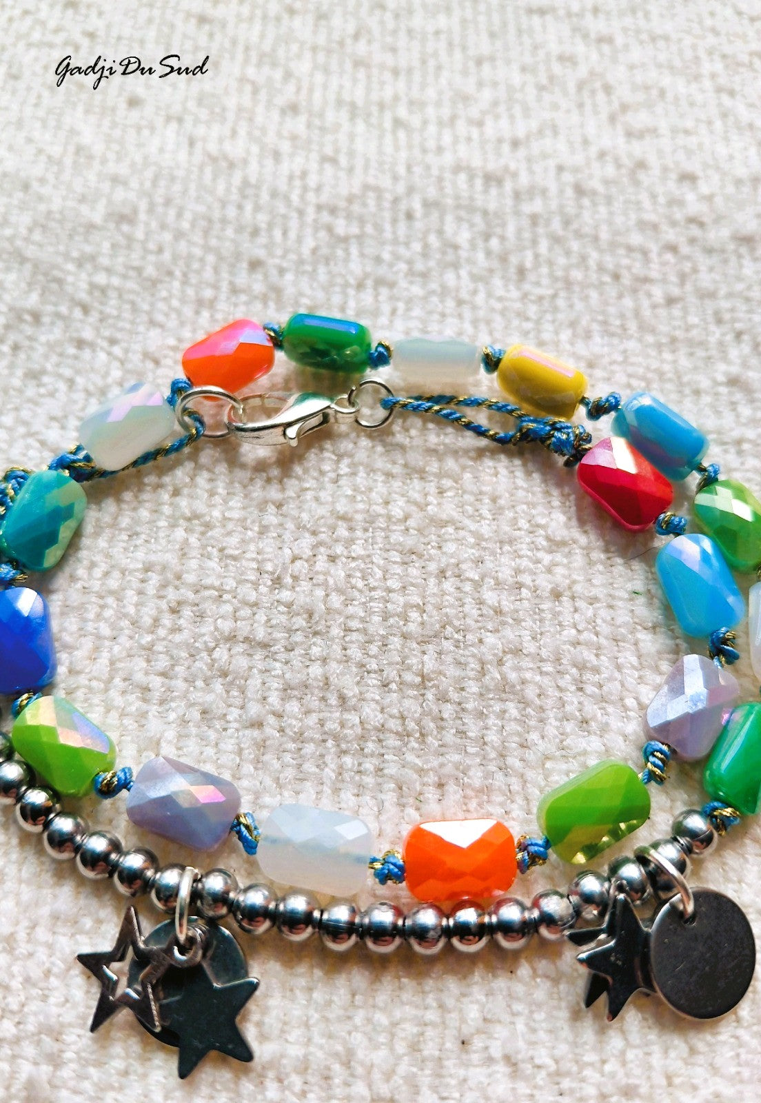 Bracelet Gadji Du Sud® "ECAILLES DE SIRENE"3