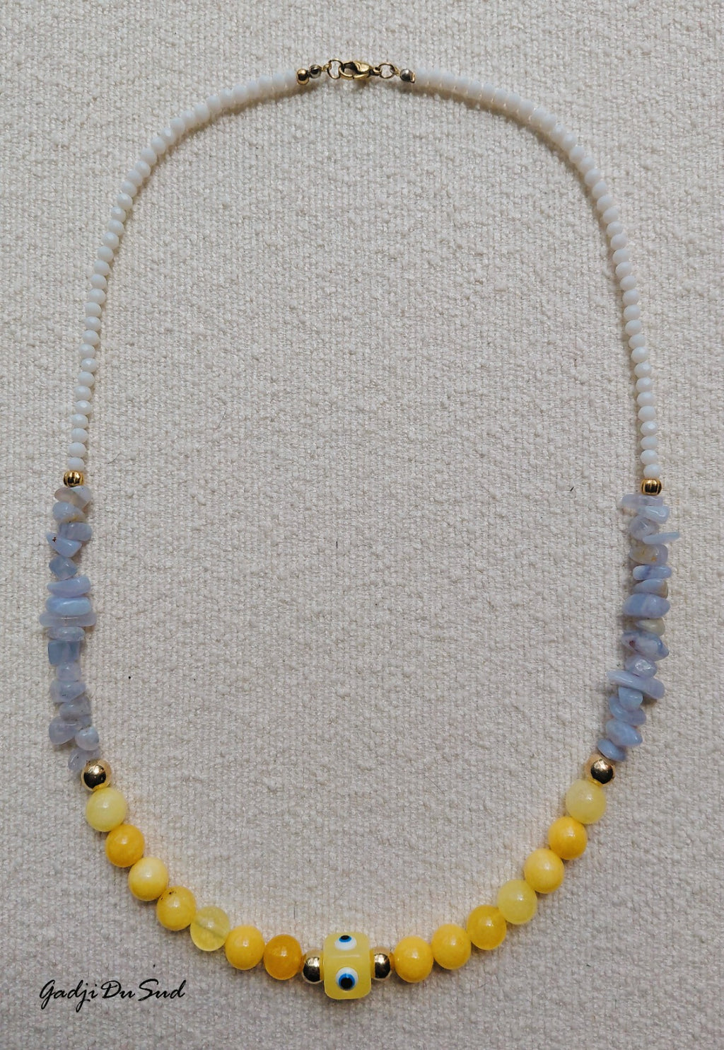 Collier - M - Gadji Du Sud® "ANGELUS" - 58 cm -