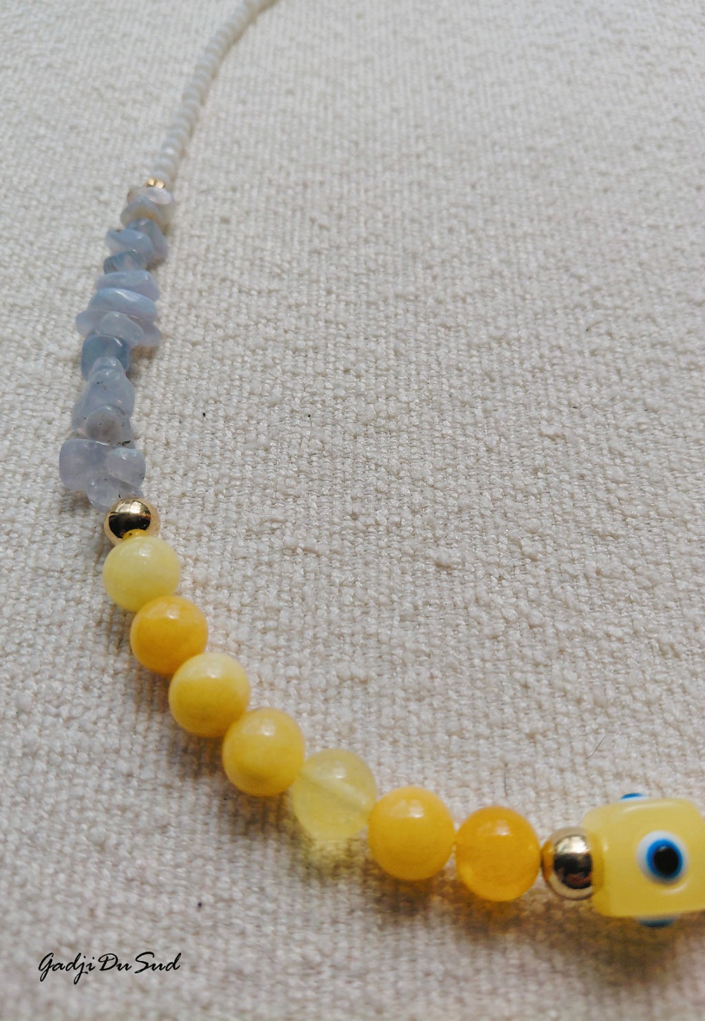 Collier - M - Gadji Du Sud® "ANGELUS" - 58 cm -