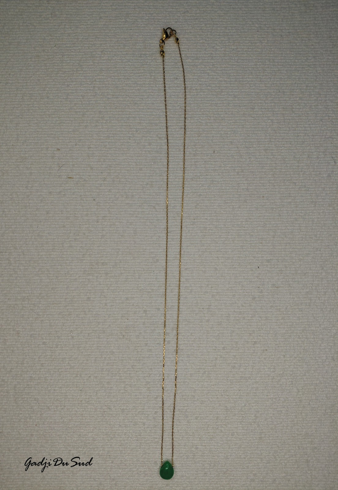 Chaine Gadji Du Sud® "GOUTTE DE JASPE"1