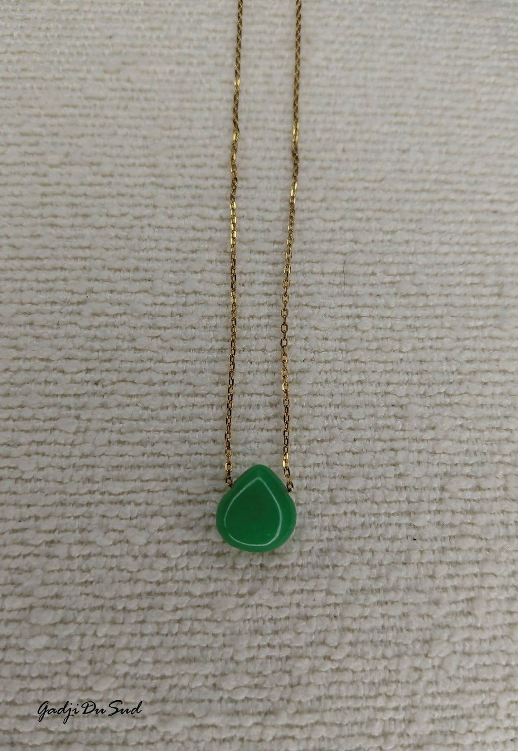 Chaine Gadji Du Sud® "GOUTTE DE JASPE"2