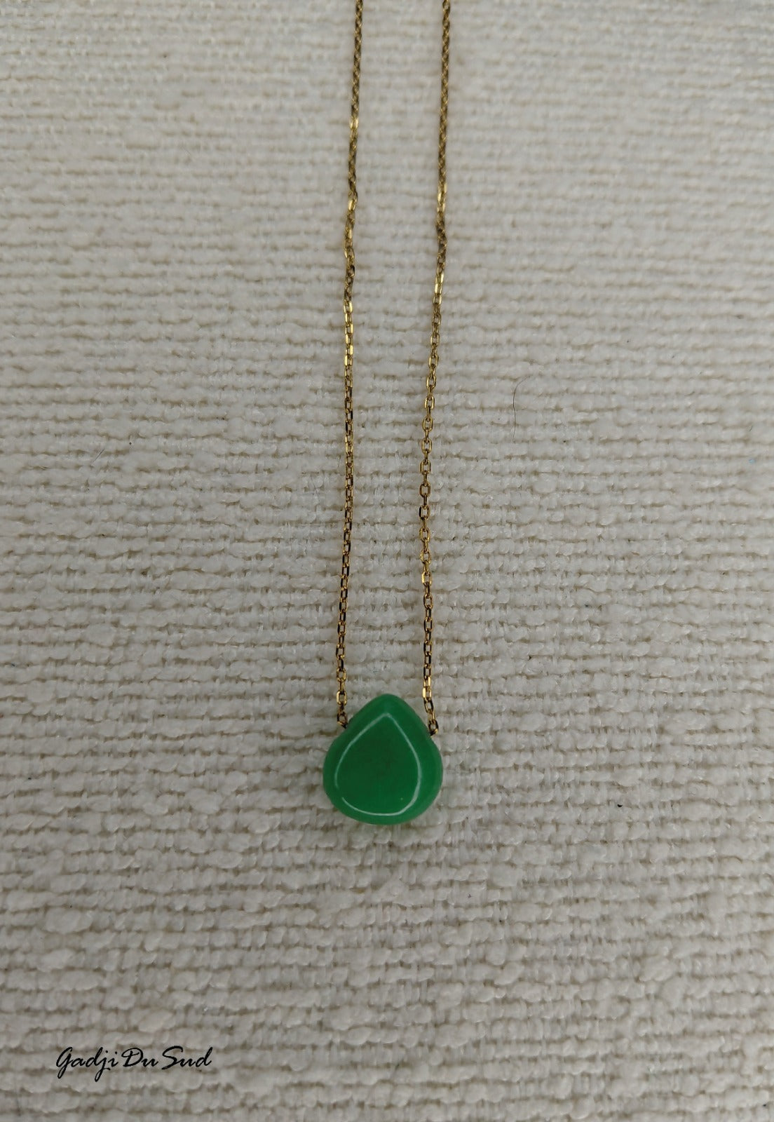 Chaine Gadji Du Sud® "GOUTTE DE JASPE"2