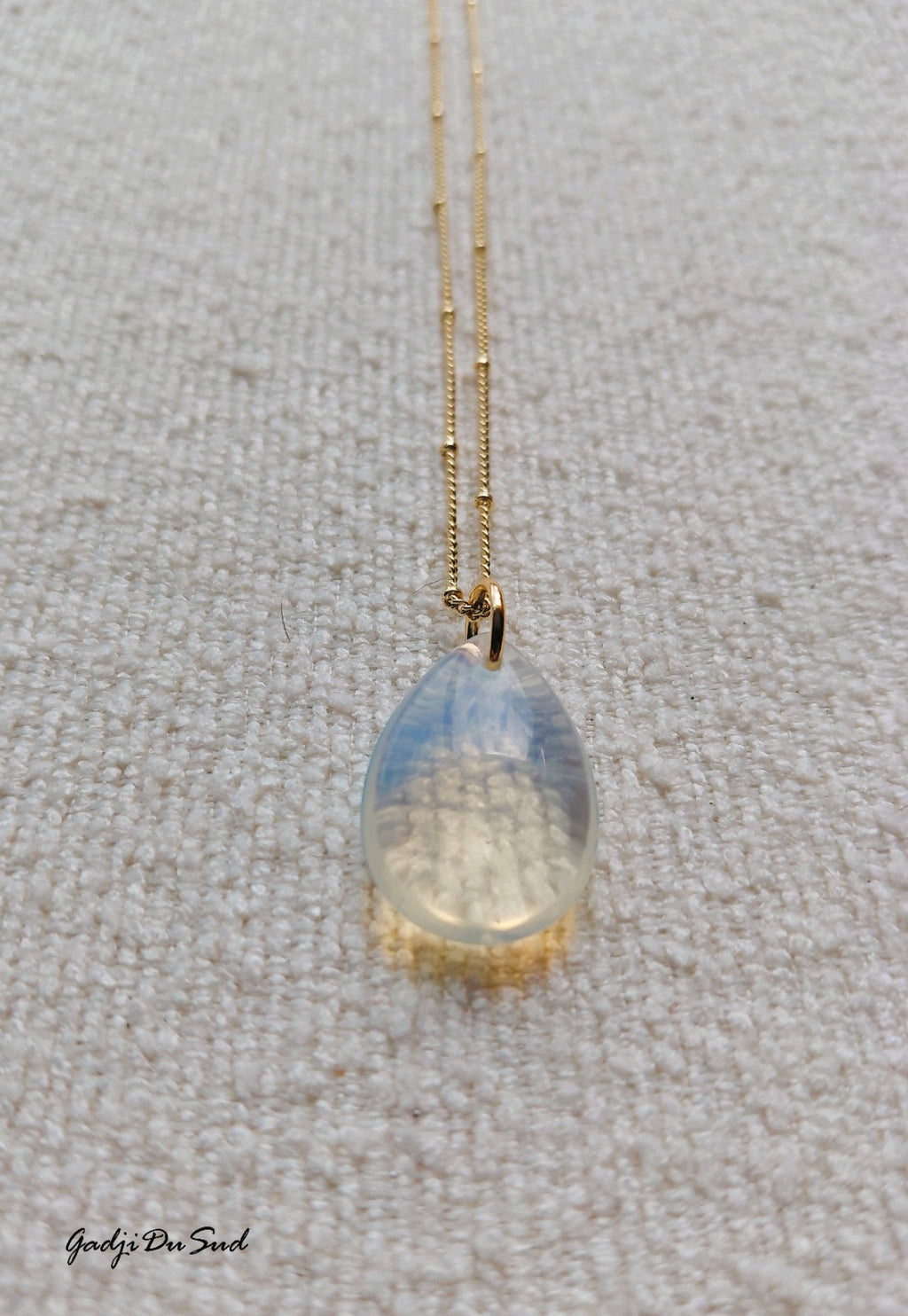 Chaine Gadji Du Sud® "GOUTTE D'OPALE"2