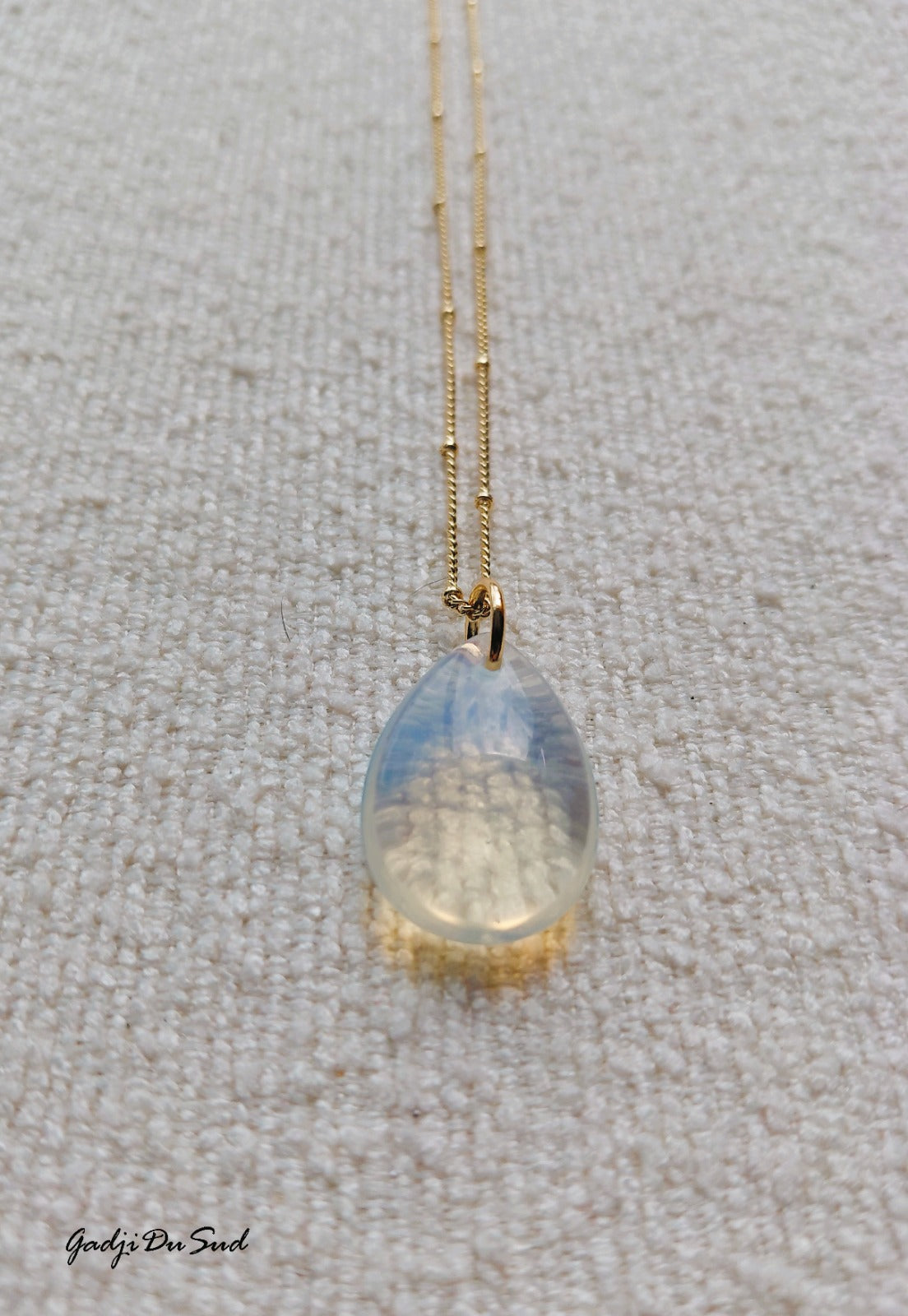 Chaine Gadji Du Sud® "GOUTTE D'OPALE"2