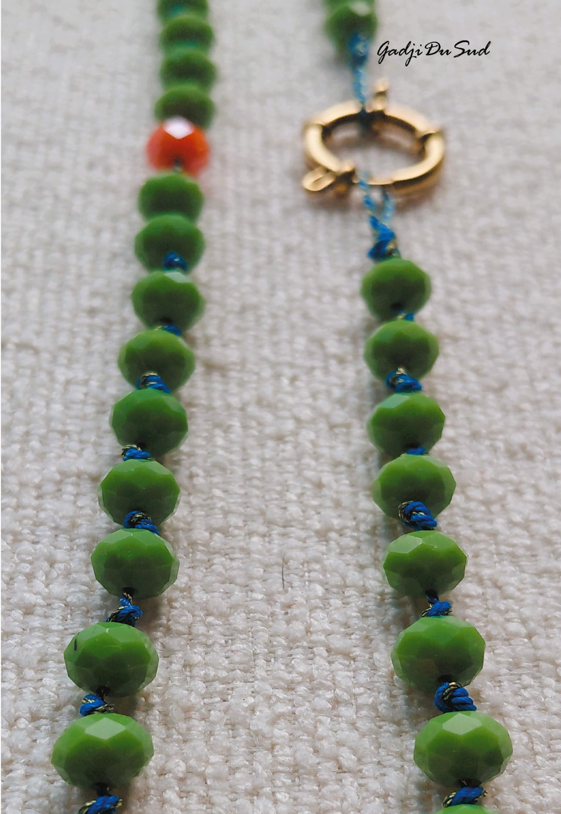 Collier Gadji Du Sud® "AQUAVERDE" 3