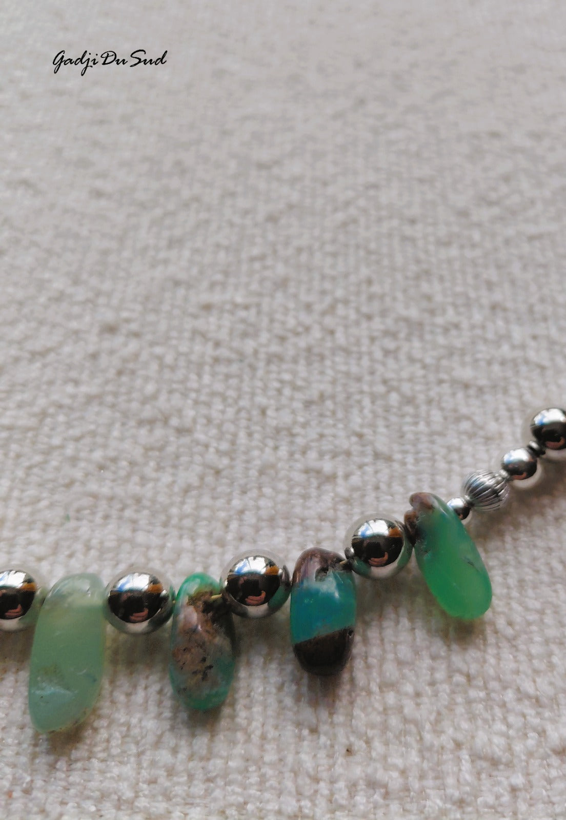 Collier Gadji Du Sud® "ARGENTIC" 2