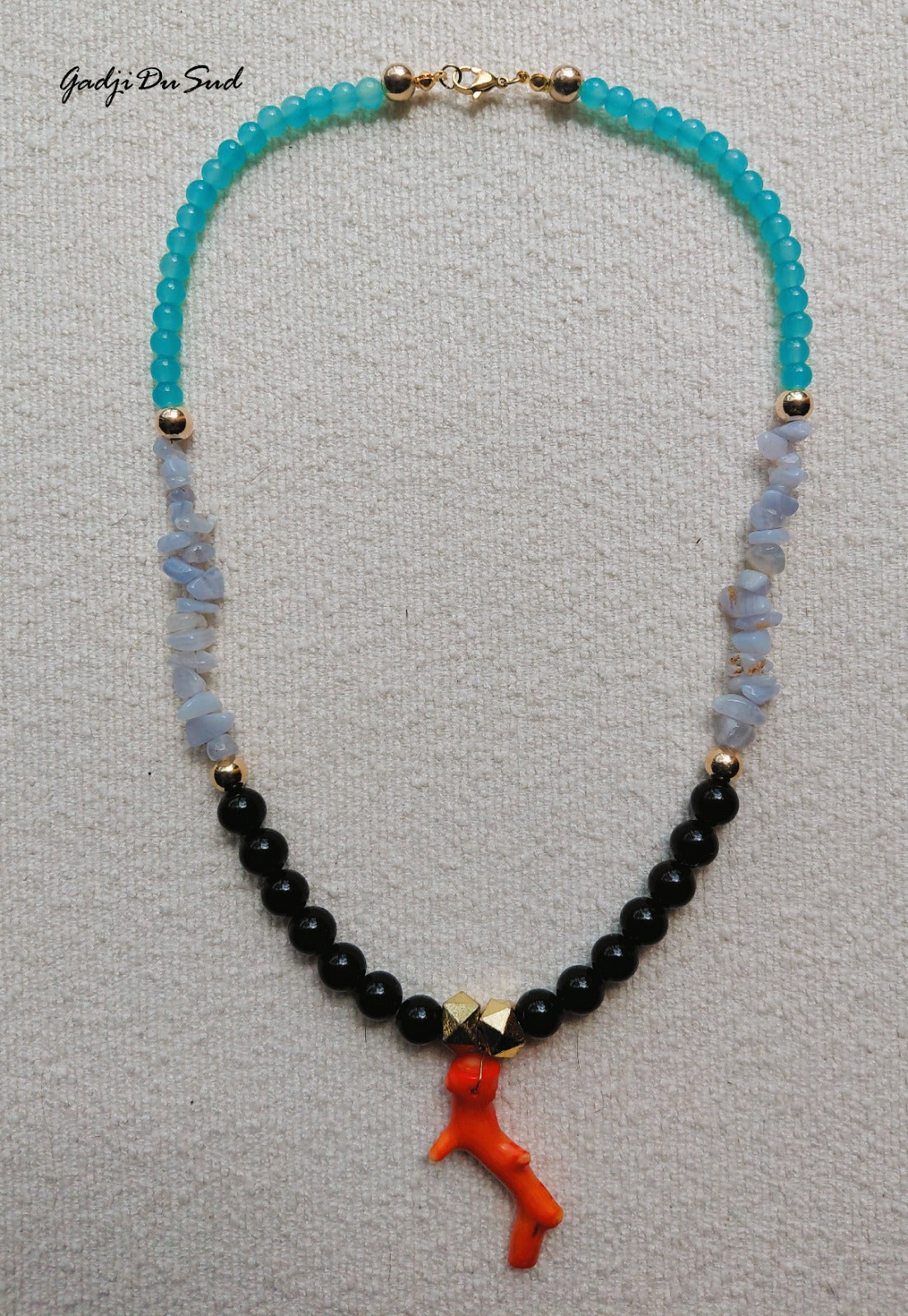Collier Gadji Du Sud® "BORD DE MER" 1