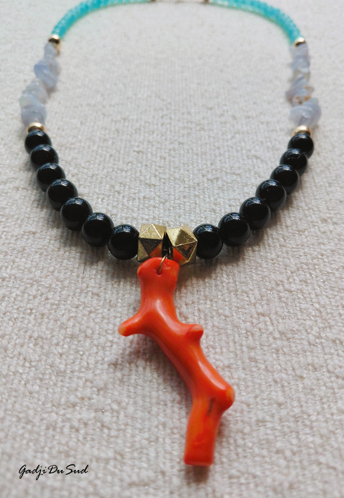 Collier Gadji Du Sud® "BORD DE MER" 2