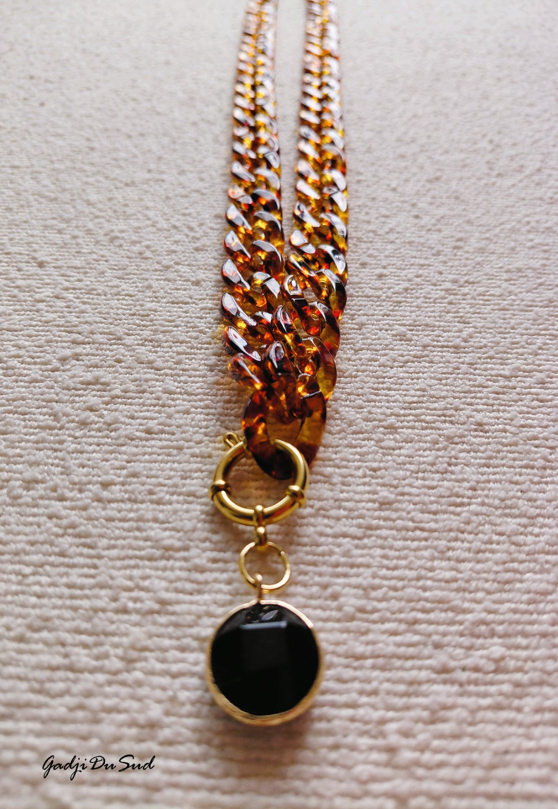 Collier Gadji Du Sud® "ECAILLES DE TORTUE"2