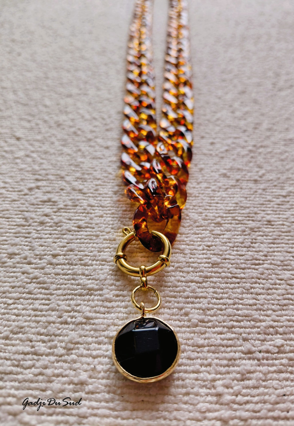 Collier Gadji Du Sud® "ECAILLES DE TORTUE"3