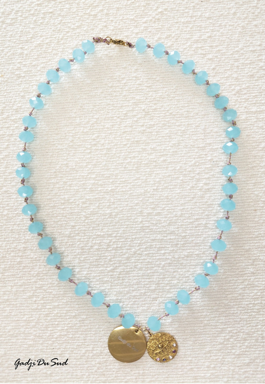 Collier Gadji Du Sud® "ECUME D'OCEAN"1