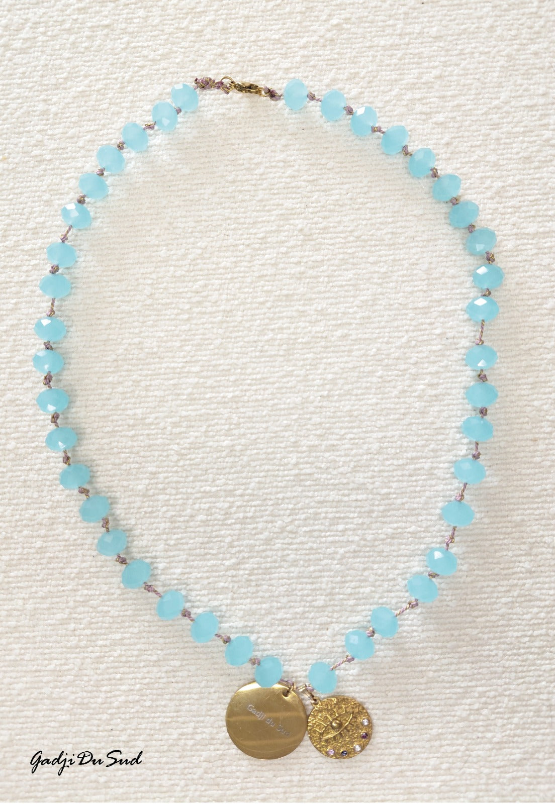 Collier Gadji Du Sud® "ECUME D'OCEAN"1