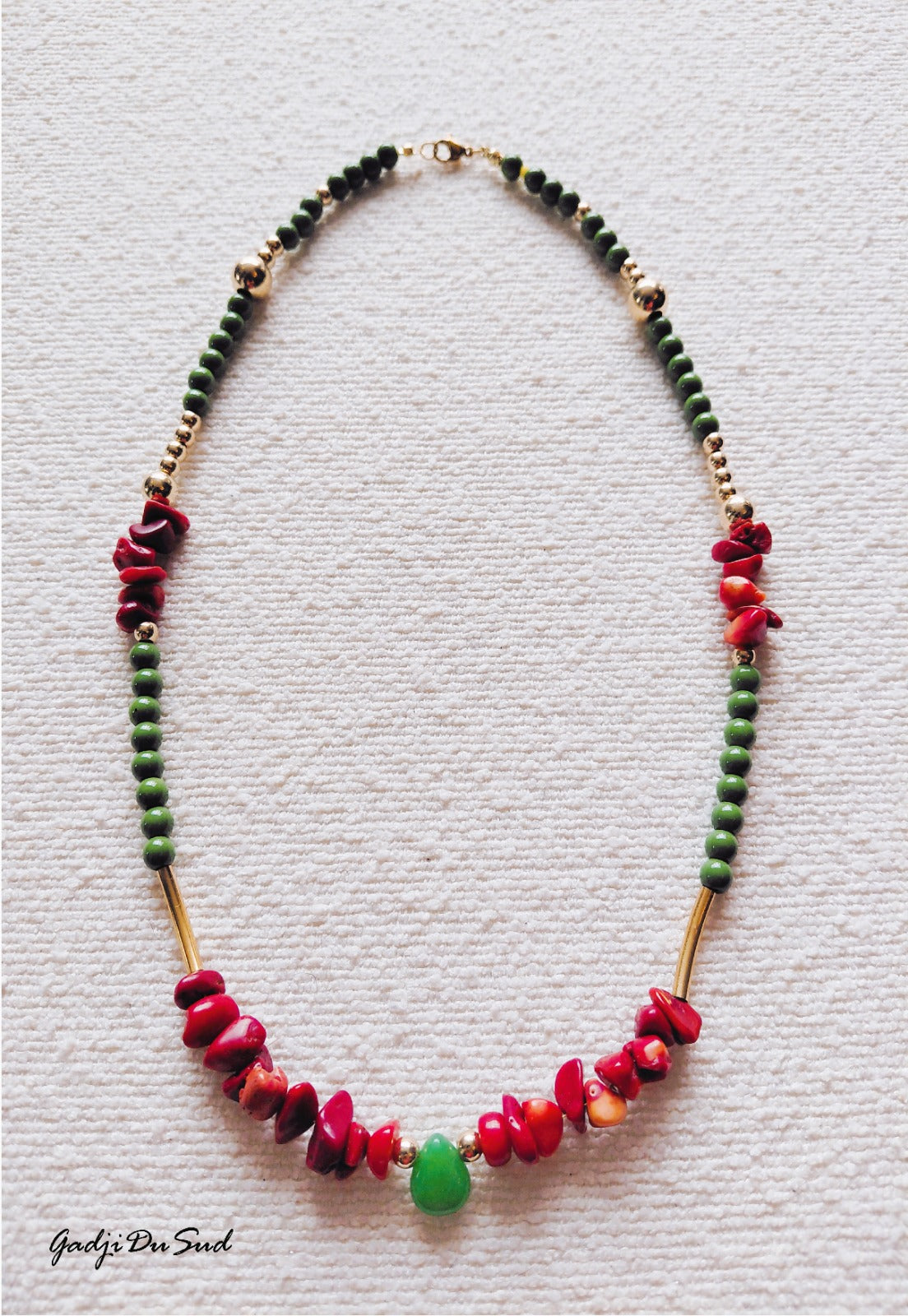 Collier Gadji Du Sud® "LA PERLE DES MERS"1