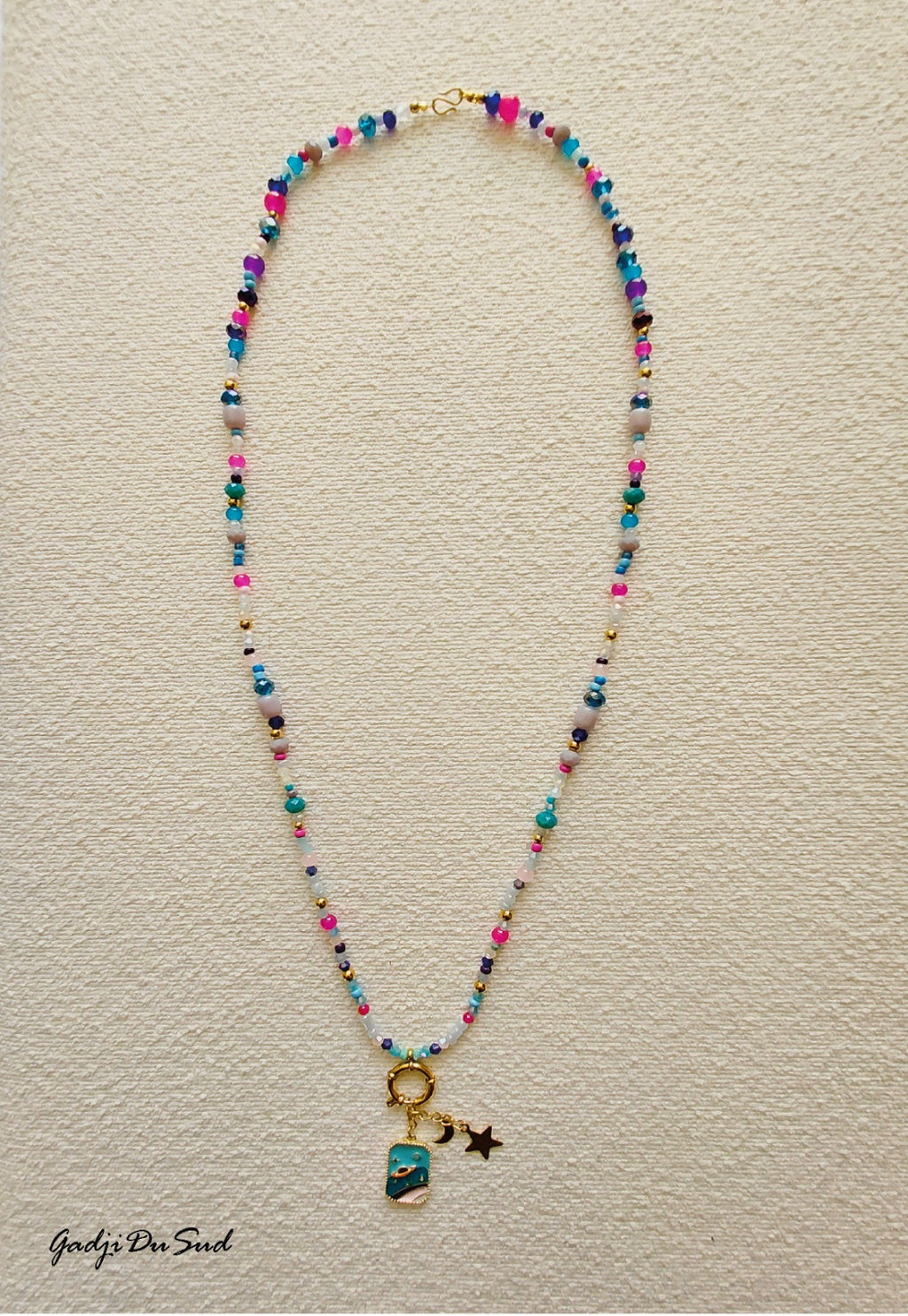 Collier Gadji Du Sud® "LE SYSTEME SOLAIRE"1