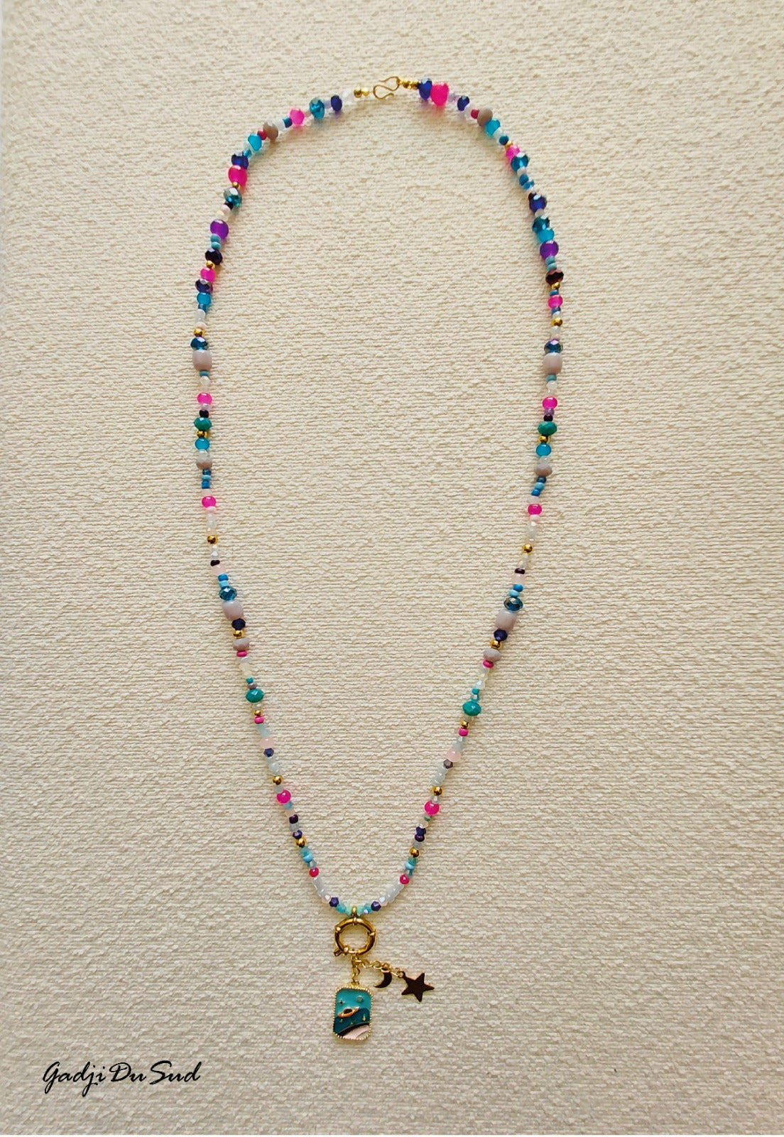 Collier Gadji Du Sud® "LE SYSTEME SOLAIRE"1