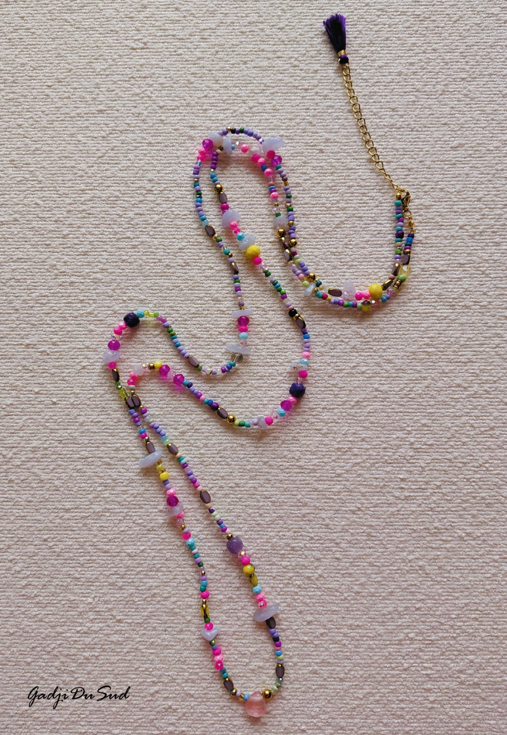Collier Gadji Du Sud® "LONG BEACH"1