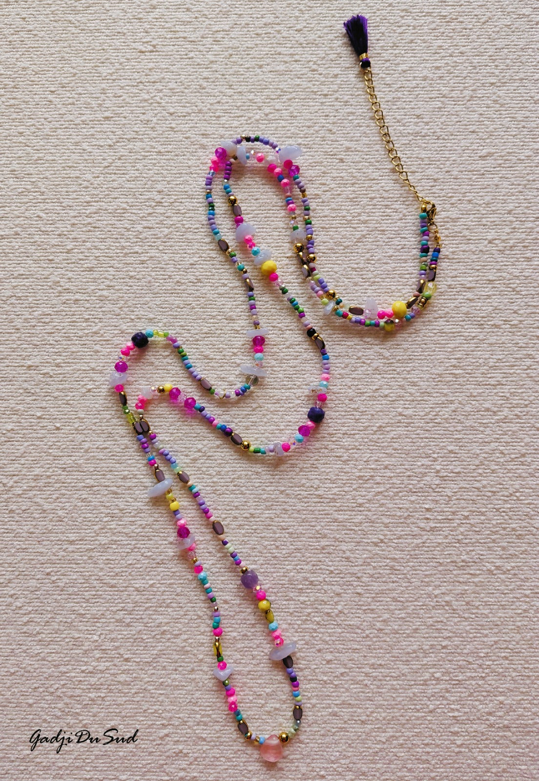 Collier Gadji Du Sud® "LONG BEACH"2