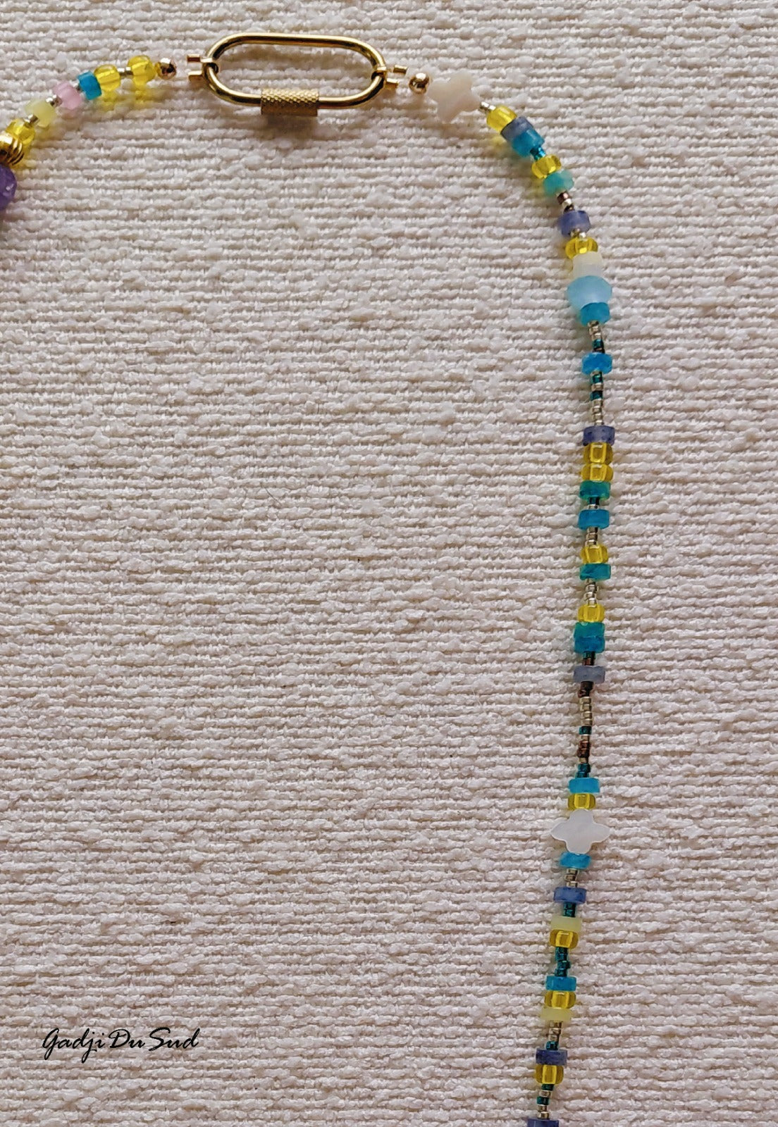 Collier Gadji Du Sud® "L'OEIL DE L'AMOUR"3