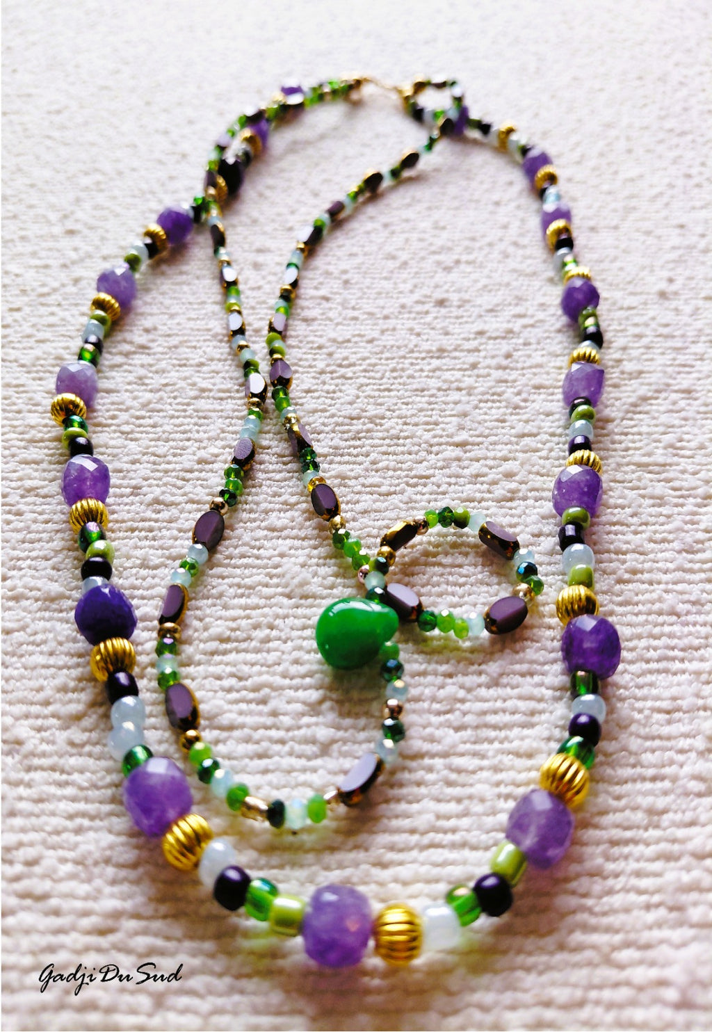 Collier Gadji Du Sud® "NEFERTITI"2