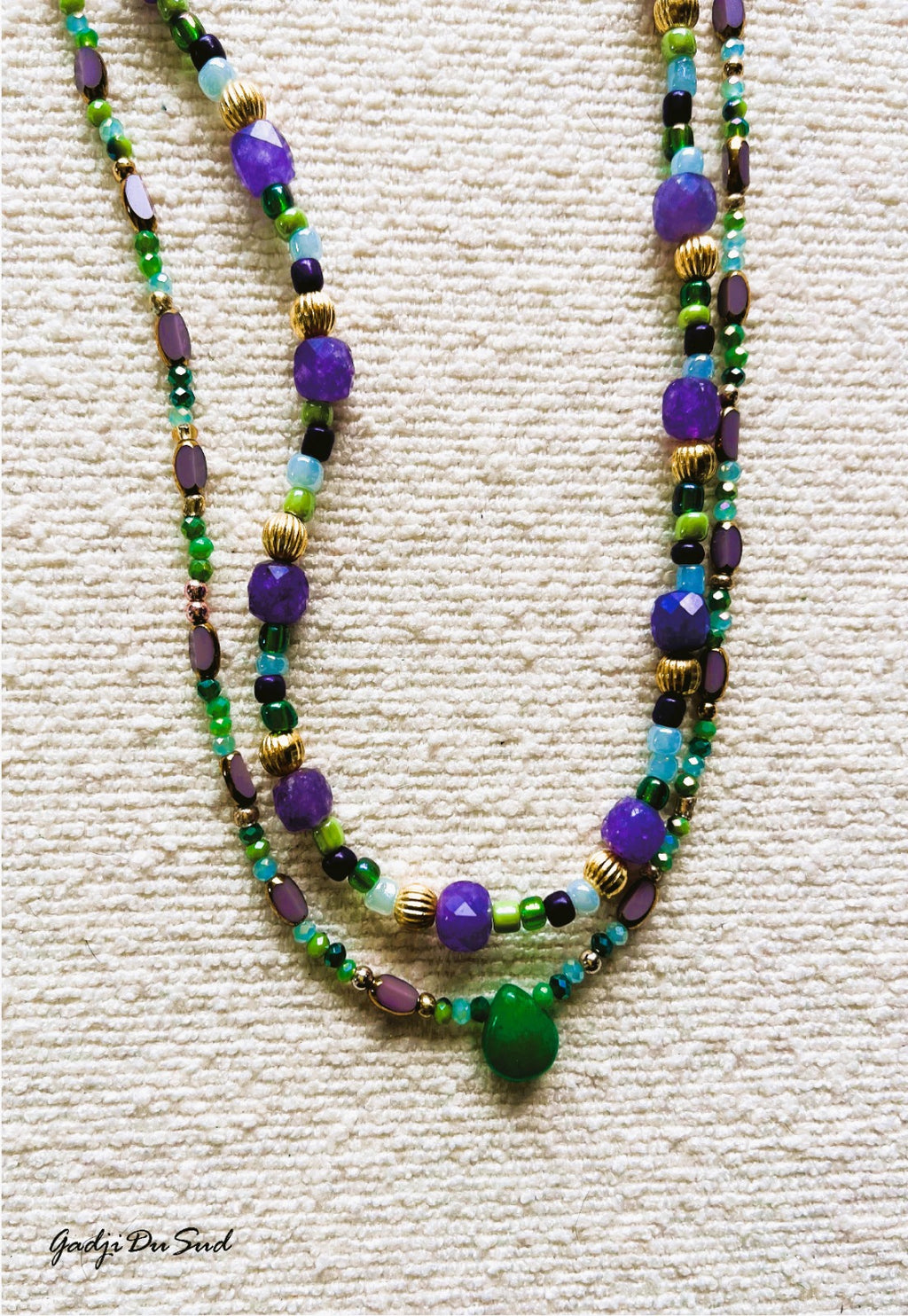 Collier Gadji Du Sud® "NEFERTITI"3
