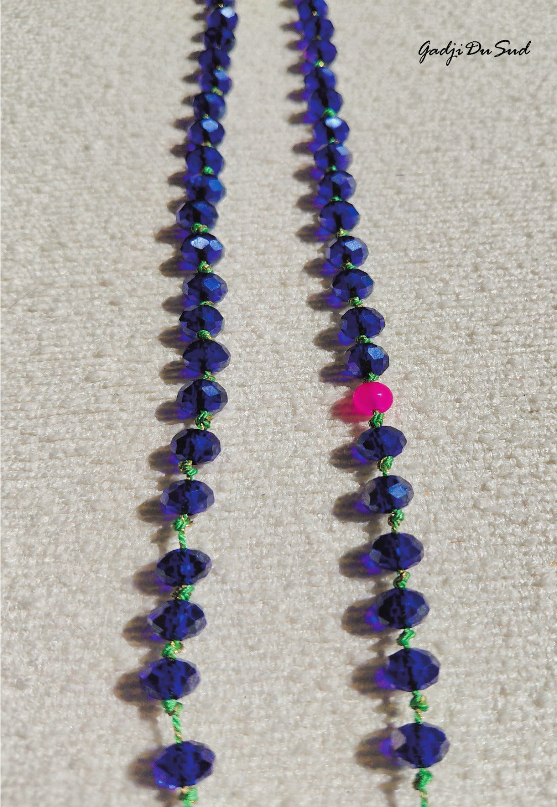 Collier Gadji Du Sud® "NUIT BLEUE" 2