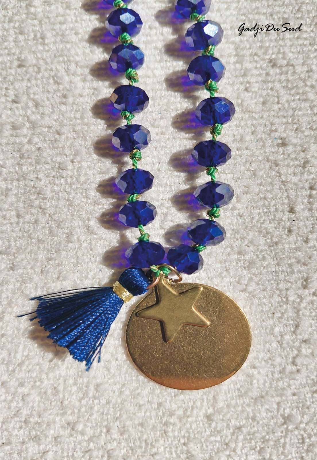 Collier Gadji Du Sud® "NUIT BLEUE" 3