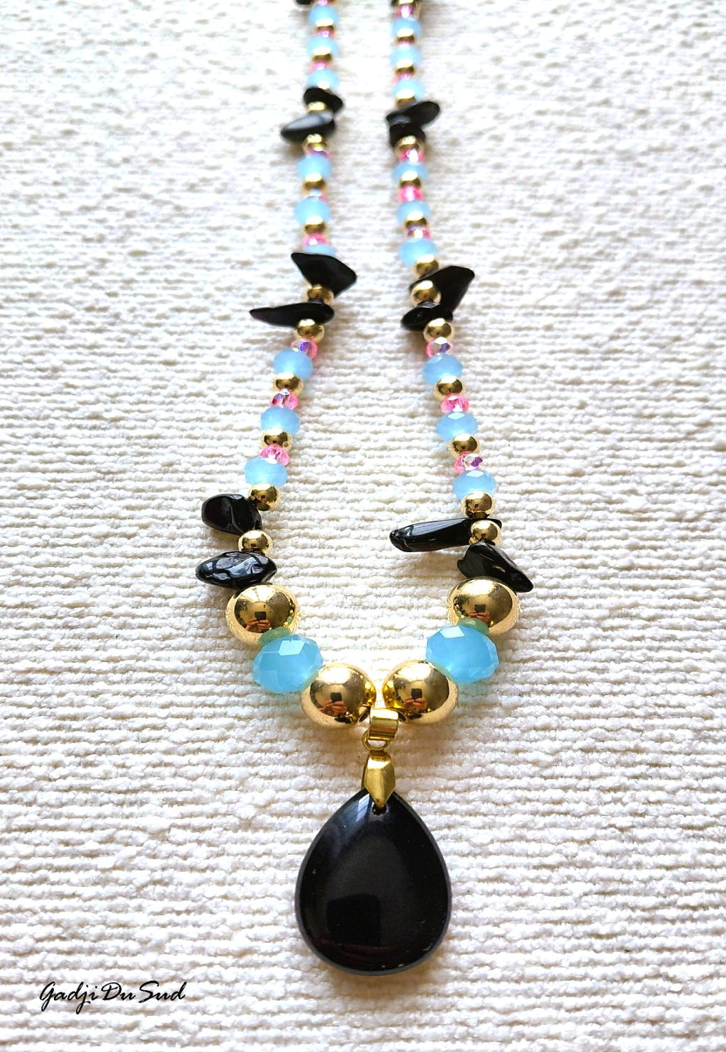Collier Gadji Du Sud® "OISEAU DE PARADIS"2