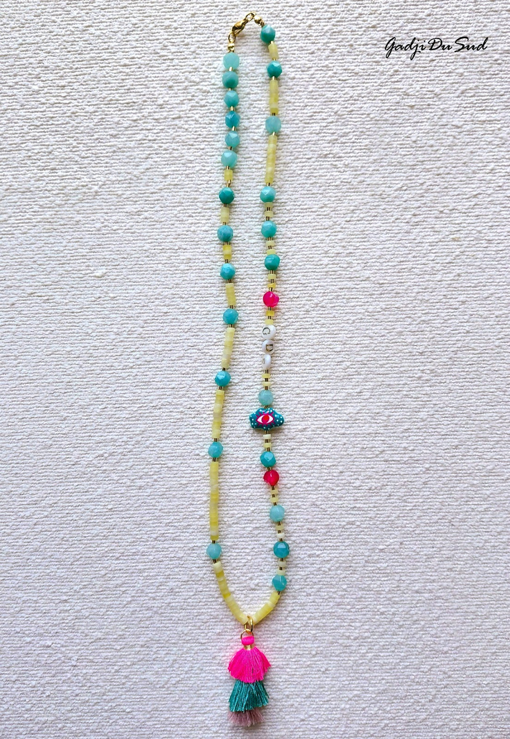 Collier Gadji Du Sud® "PERLE DE YUZU"