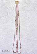 Collier Gadji Du Sud® "PETALES DE ROSE"