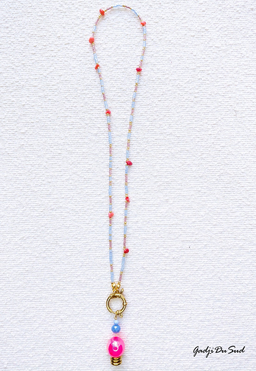Collier Gadji Du Sud® "PETIT CORAIL" 