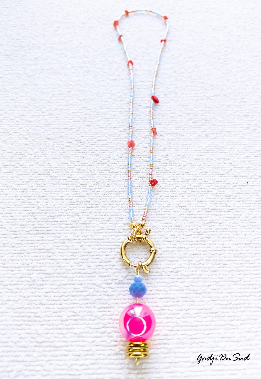 Collier Gadji Du Sud® "PETIT CORAIL" 2