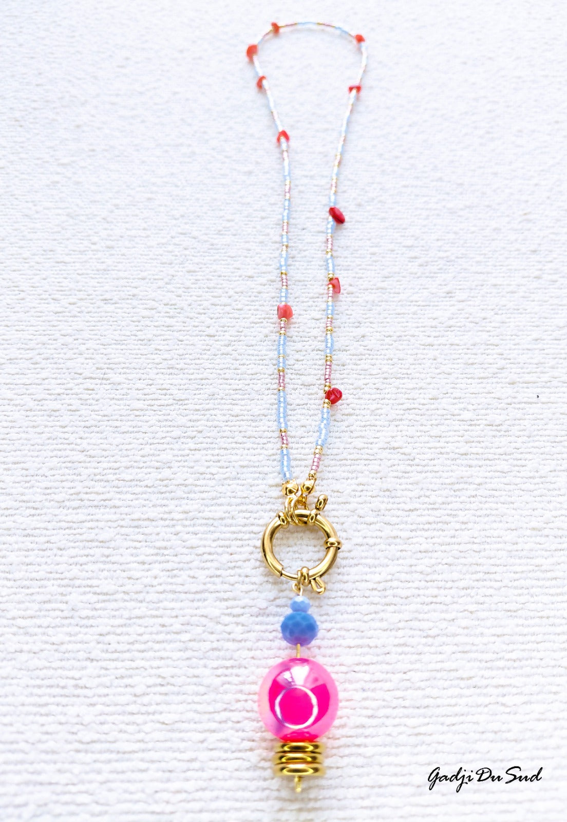 Collier Gadji Du Sud® "PETIT CORAIL" 2