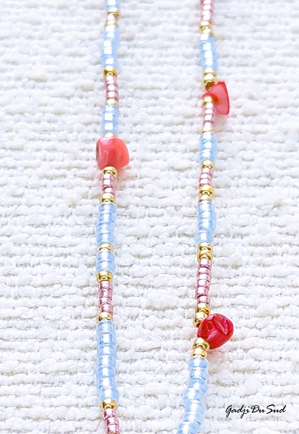 Collier Gadji Du Sud® "PETIT CORAIL" 3