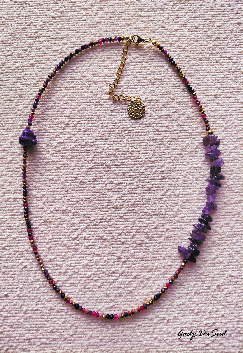 Collier Gadji Du Sud® "PURPLE"1