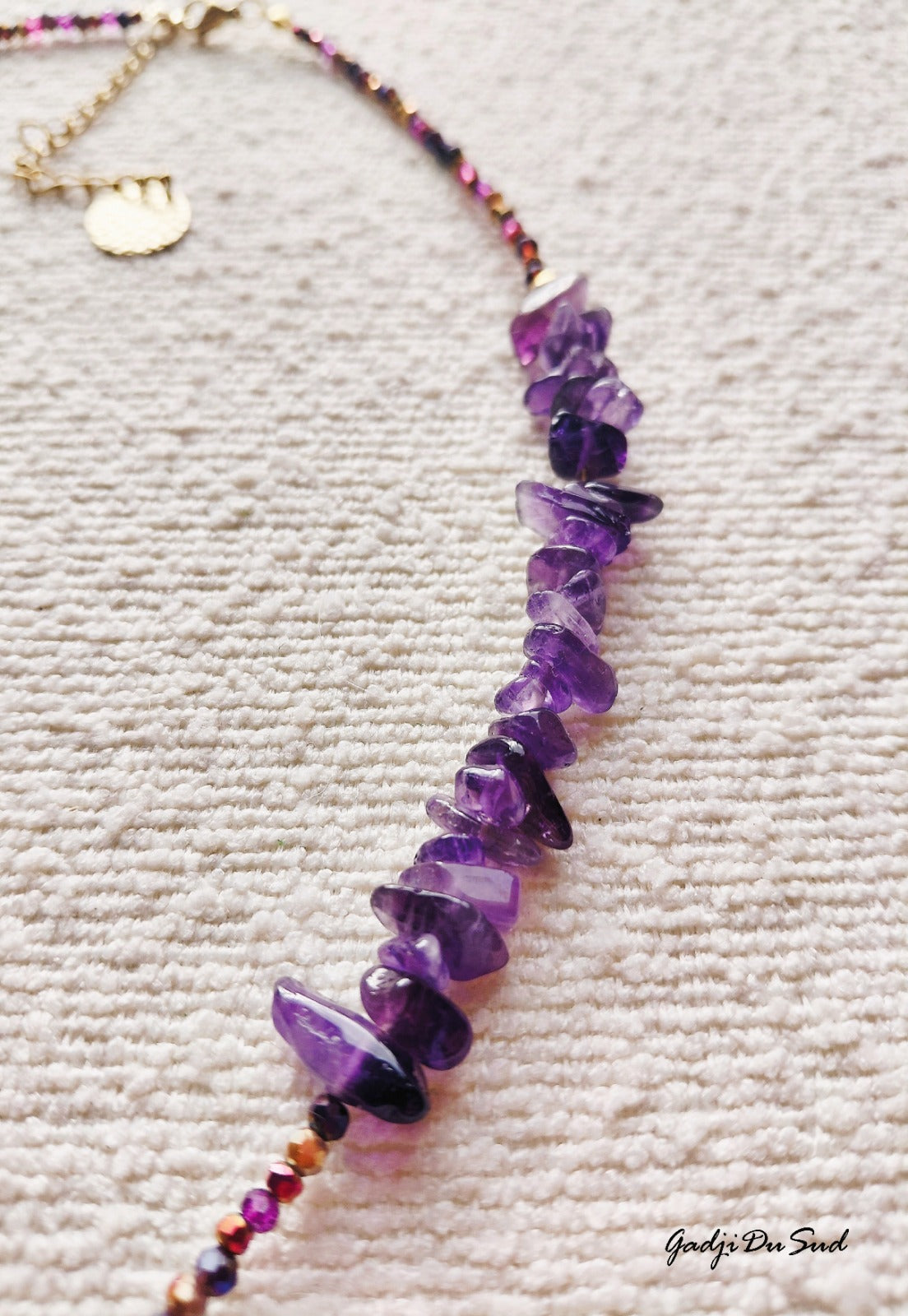 Collier Gadji Du Sud® "PURPLE"2
