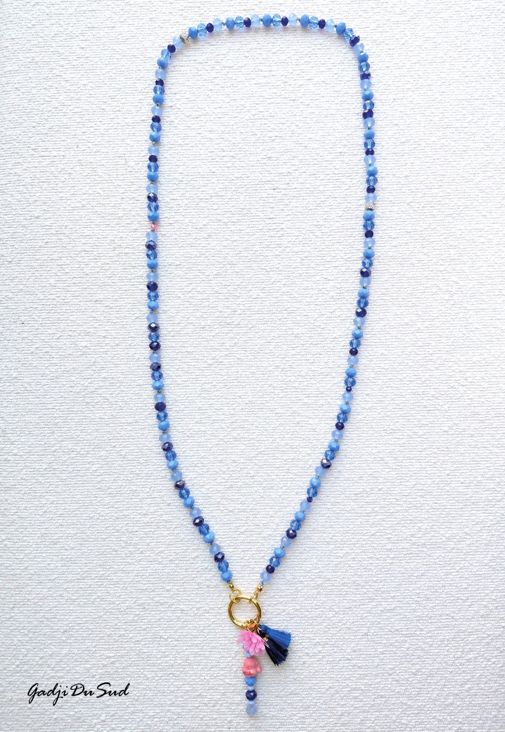 Collier Gadji Du Sud® "REVE BLEU"