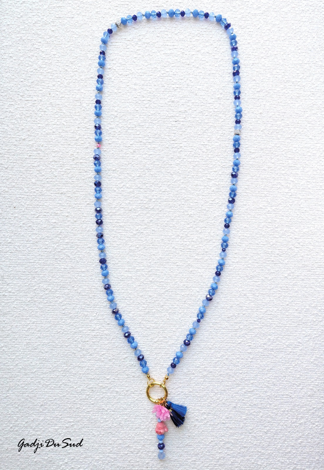 Collier Gadji Du Sud® "REVE BLEU"