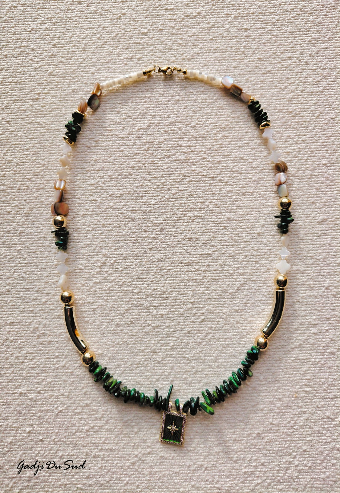 Collier Gadji Du Sud® "L'ETOILE DES PRAIRIES"1