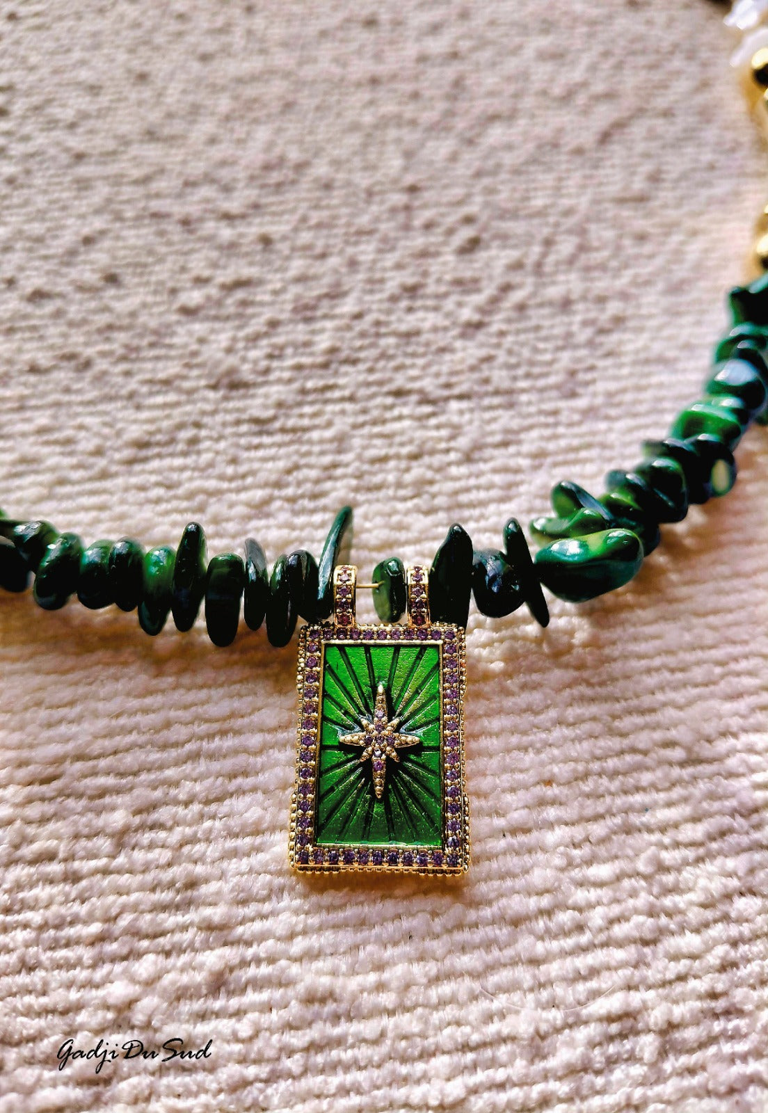 Collier Gadji Du Sud® "L'ETOILE DES PRAIRIES"3